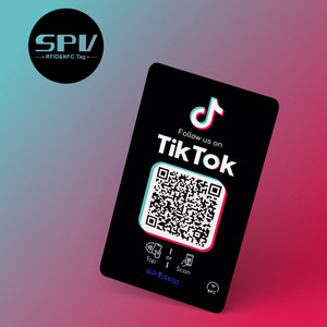 Custom QR <strong>Code</strong> Printing Programmable NFC Ntag215 Google Review Stand Cards - Product Image 6