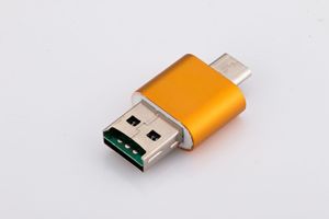 Lettore di schede di memoria TF ad alta velocità adattatore di tipo C a doppio scopo per scheda SD di memoria estesa con spina diretta per telefono cellulare - Product Image 5