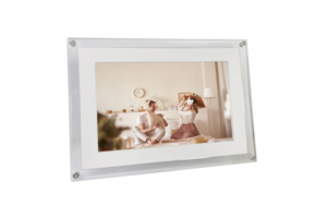 Oem 10 inch IPS màn hình video âm thanh Máy nghe nhạc đồng hồ trong suốt Acrylic 32GB Bộ nhớ Wifi Khung ảnh kỹ thuật số MP4 MP3 Video phát lại - Product Image 4