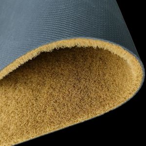 Kauçuk giriş Mat yapay hindistan cevizi Coir Fiber zemin Mat özel paspas