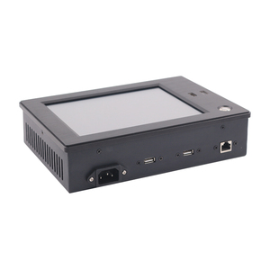 Pantalla táctil industrial personalizada de 8 pulgadas, sistema operativo Windows, PC táctil todo en uno con botón de interruptor frontal - Product Image 3