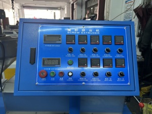 自动塑料Pp Pe Pvc Wpc Hdpe Ppr大理石薄板型材板挤出机挤出机生产线 - Product Image 5