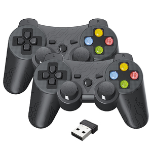 Android TV <strong>Game</strong> Console Dual <strong>Wireless</strong> 2.4G <strong>Controllers</strong> BT Connection Joystick PC360 Android <strong>Computer</strong> Intelligence TV Box - Product Image 1