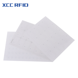 Yüksek kalite 5*5 veya 3*7 veya 4*8 PVC levha yüksek frekans 13.56mhz rfid çip kartı prelam levha kakma - Product Image 2