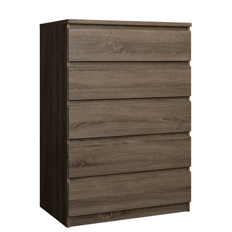 Gros meubles de maison en bois de style nordique 5 commodes en bois pour chambre à coucher