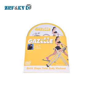 定制印刷纸板纸CD/VCD/DVD袖套盒盖包装盒，带8X DVD和16X DVD - Product Image 5