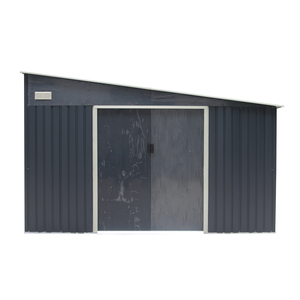 9.1 'X 10.5' กว้างขวางประกอบได้อย่างง่ายดายLean ToออกแบบโลหะStorage Shed - Product Image 2