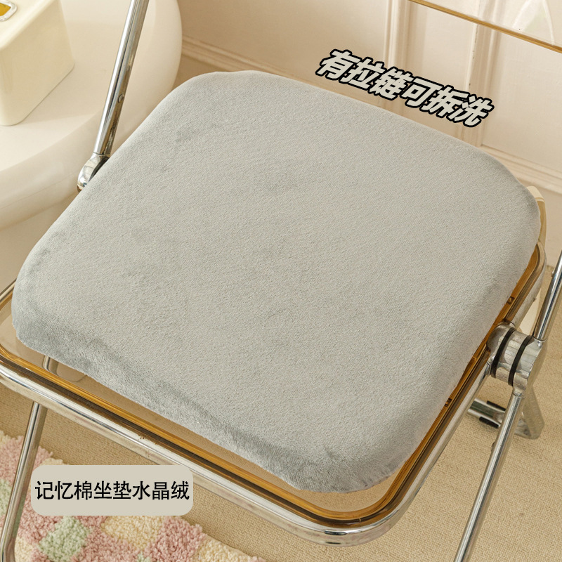 Memory Foam - Plush - Light Gray