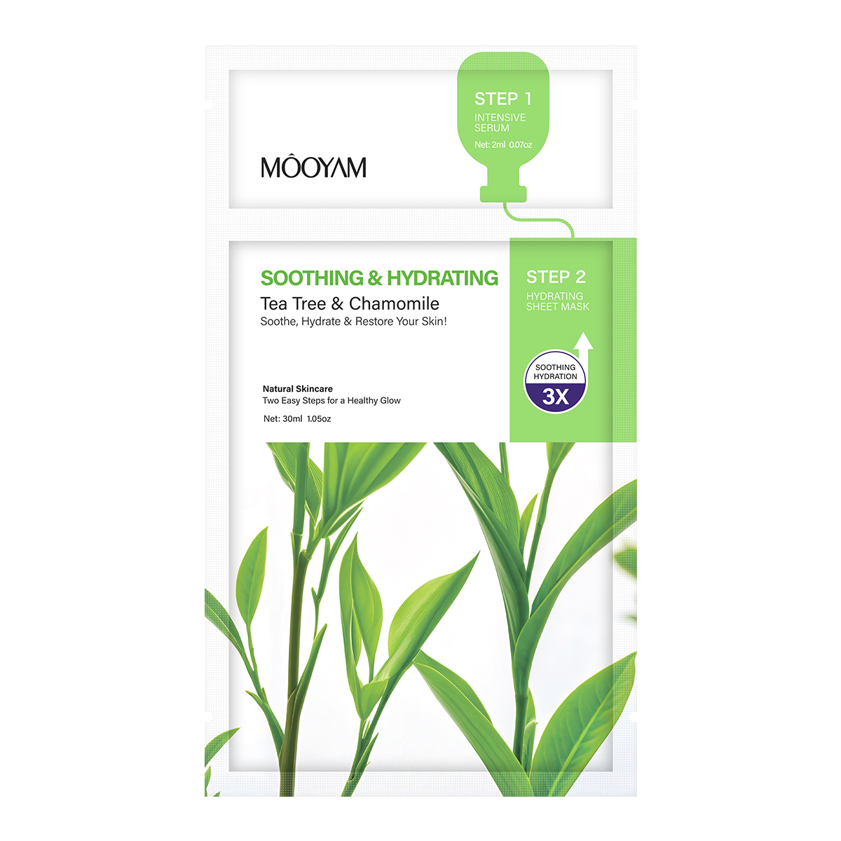 Tea tree chamomile mask