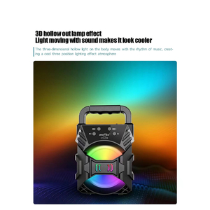 工厂4英寸流行的新扬声器，价格便宜，带USB调频输入迷你扬声器 - Product Image 2