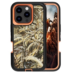 เคสลายพรางกันกระแทกเกราะไฮบริดที่ทนทานสำหรับ iPhone 16 PRO MAX XR XS MAX - Product Image 1