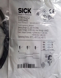 Sensor de interruptor fotoeléctrico de reflexión difusa SICK - Product Image 6