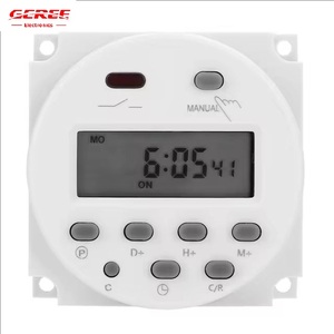 CN101A Timer Mikro computer 12V 24V 220V Timer Schalter 10A Digital LCD Power Timer für automatisches Ausfall relais und englische Version - Product Image 3