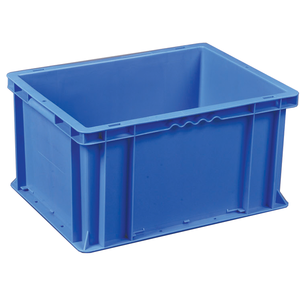 Contenedor apilable de plástico de tamaño estándar de la UE con caja de almacenamiento de inyección rectangular de diseño multifuncional para almacenamiento de transportadores - Product Image 2