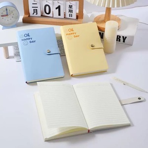 2025 nuovo stile A5 taccuino rilegato <span class=keywords><strong>in</strong></span> pelle diario semplice ad alta aspetto per l'ufficio degli studenti universitari delle scuole medie/superiori