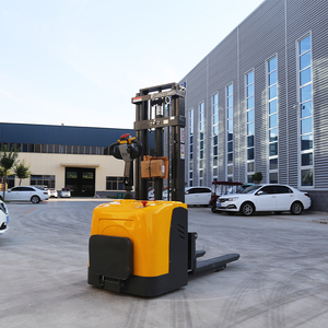 Free Shipping! Electric Walkie <strong>Stacker</strong> <strong>1</strong>.5ton 3m 3.5m Europe Us Standard Electric <strong>Stacker</strong> Forklift with CE - Product Image 5