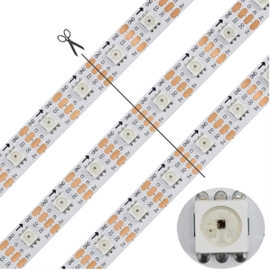 LC8822 SK9822 AP102 RGB Светодиодная лента 5 В 48 светодиодов/м пикселей - Product Image 2