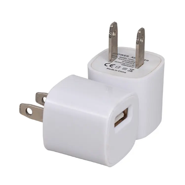 Caricabatterie per telefono cellulare con presa usb dc 5v 1A 5W mini usb da viaggio