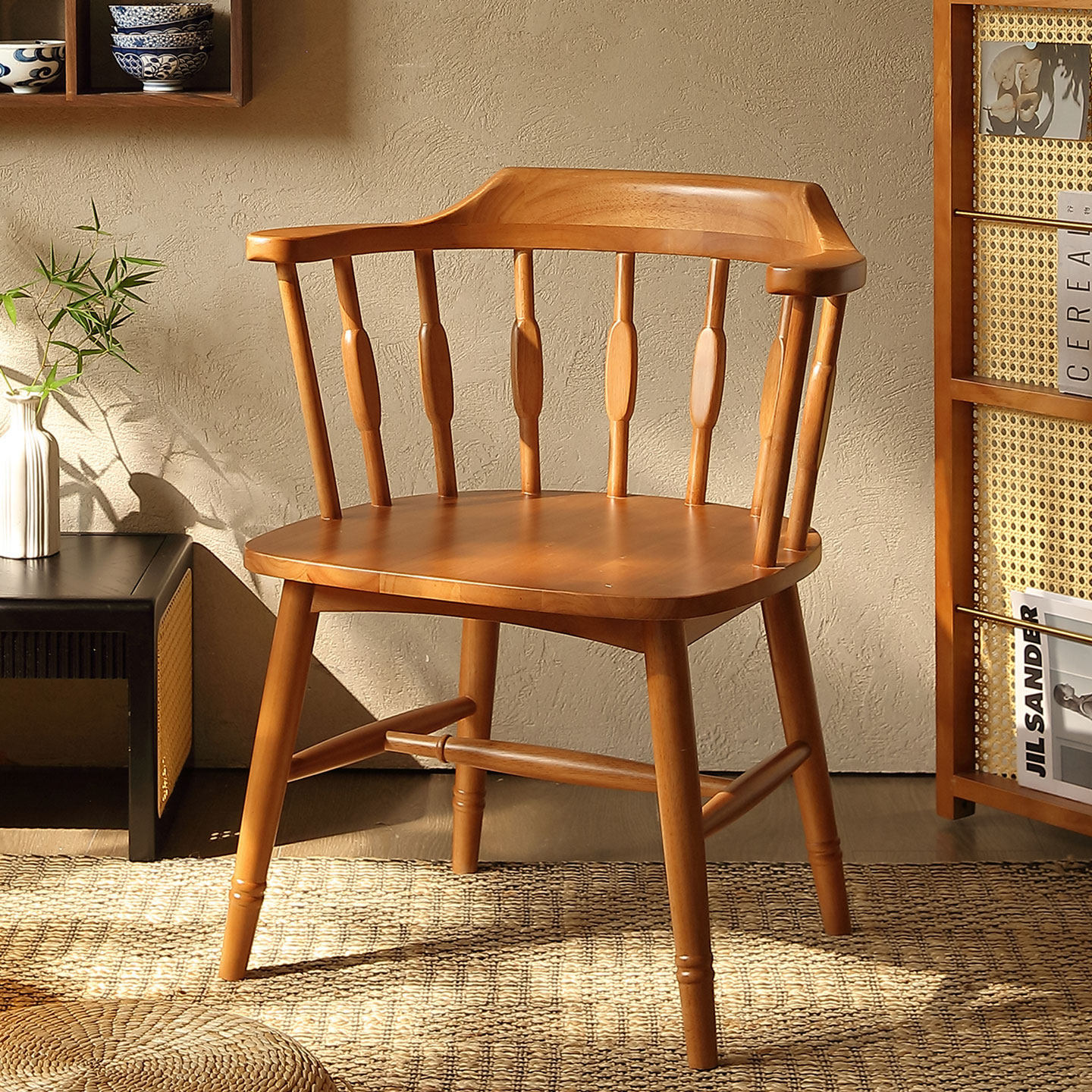 Cherry color - solid wood