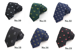 Microfiber Jacquard Super Hero Symbol Ties Movie Theme Necktie Comic Character Tie Men Movie Necktie Spider Logo Tie - Product Image 4