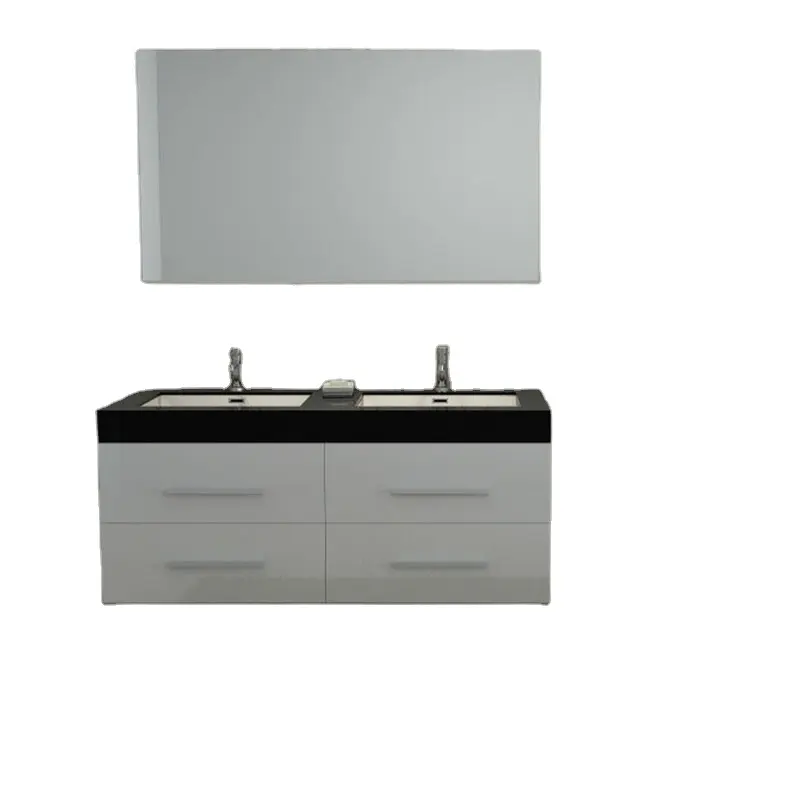 2021 hangzhou cor branca da fábrica vermonte conjuntos de banheiro simples vanity