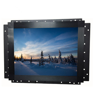 OEM ODM 12inch 1024x768 Metal Casing VGA AV HD-MI USB Interfaces <strong>Raspberry</strong> <strong>Pi</strong> <strong>Open</strong> <strong>Frame</strong> <strong>Monitor</strong>