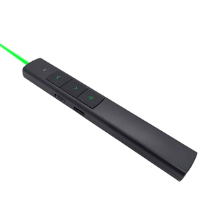 Puntatore Laser ricaricabile Green Presenter con batteria al litio PPT telecomando penna Laser presentatore Laser verde Powerpoint - Product Image 1