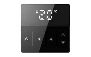 Smart Modbus RS485 блок катушки вентилятора 3 вентилятора скорость HVAC система 4 трубы 2 трубы охлаждения термостат для кондиционирования воздуха цифровой FCU термостат - Product Image 2