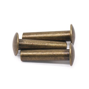 Bán Buôn Giá Rẻ Giá Carbon Thép Bán Hình Ống Đầu Tròn Đinh Tán Đồng Thau Mạ 12-30Mm Tùy Chỉnh Thiết Kế Cho Ngành Công Nghiệp Nói Chung - Product Image 2