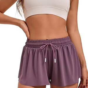 Amigo 2-in-1 çift katmanlı çabuk kuruyan rahat şort Skort Cheer uygulama Skort eğitim için giymek - Product Image 1