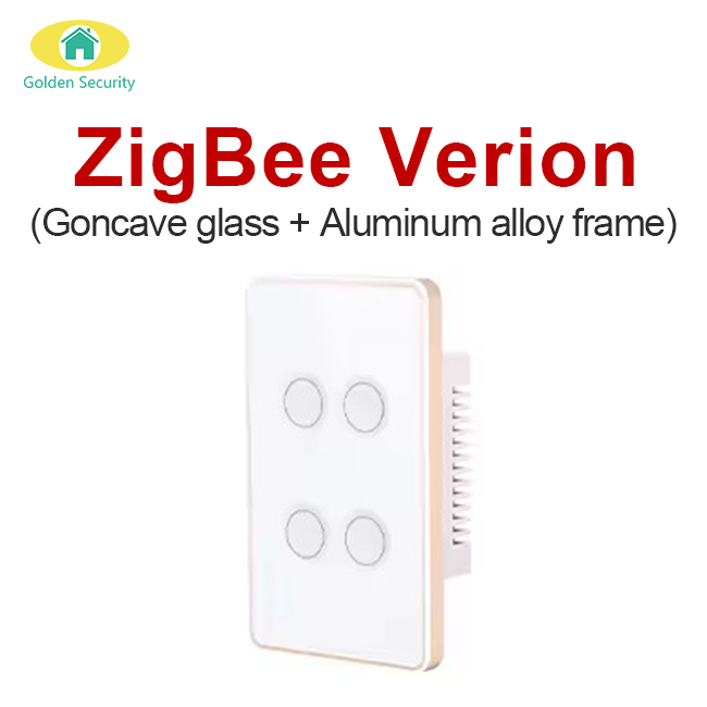 US 4 Gang white zigbee