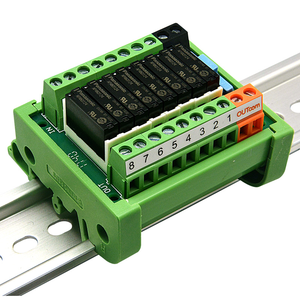 Scheda di controllo del modulo relè 5v a 8 canali 12v piccolo modulo relè multiplo scheda amplificatore di uscita Plc relè elettromagnetico sigillato - Product Image 2