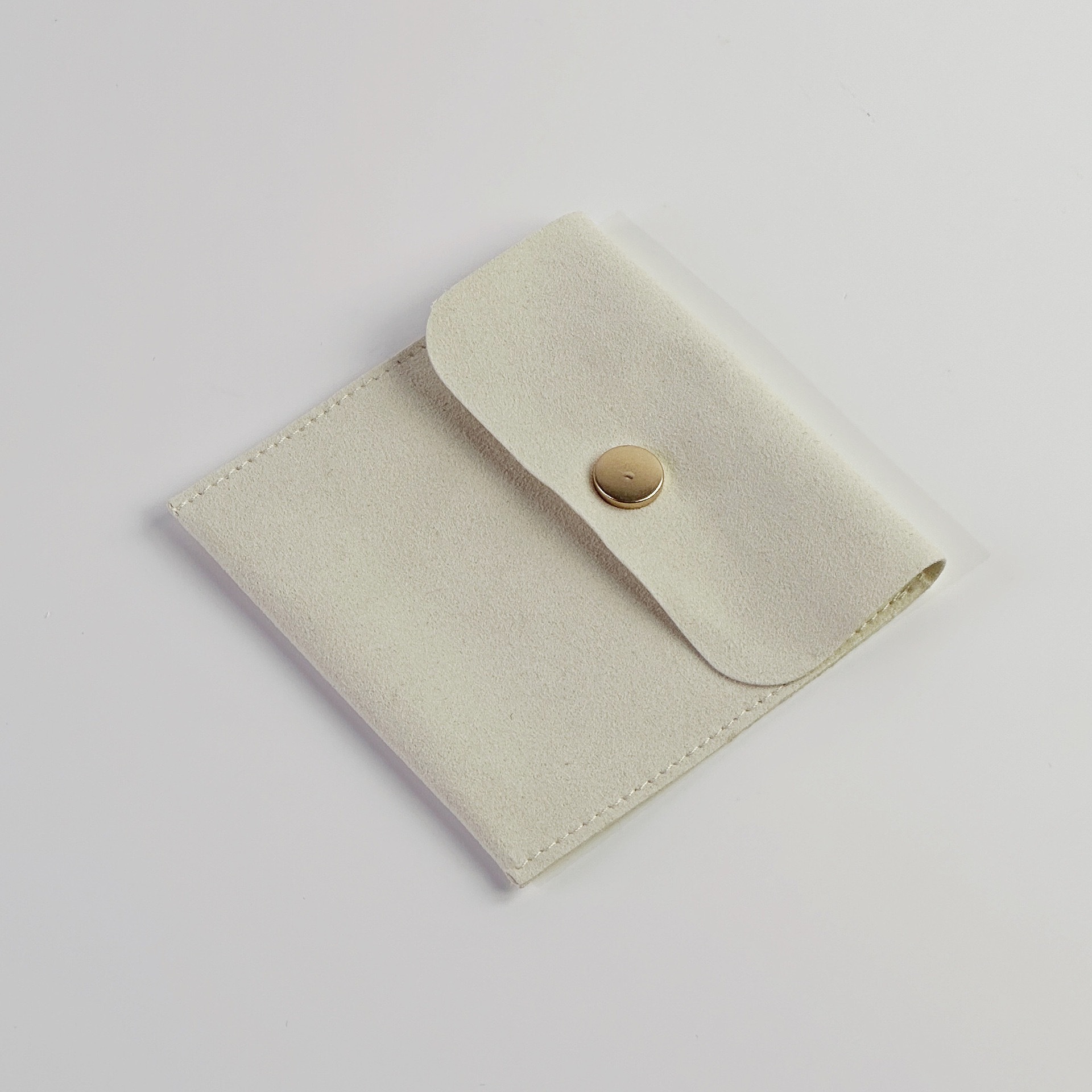 Beige pouch