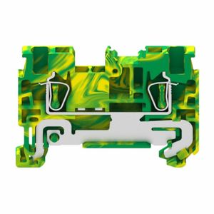 Conector de riel DIN de bloque de terminales Push-in de 4 líneas de alta calidad para PCB directo de la fábrica de China - Product Image 1