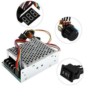 PWM DC regolatore di velocità del motore DC 10 -55V Display digitale LED 0 -100% di ingresso modulo di azionamento regolabile MAX 60A 12V 24V 36V 48V - Product Image 4