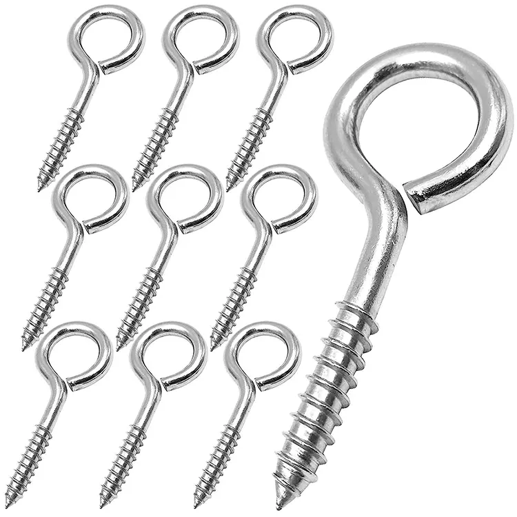 China Factory Factory Price Hot Sale Zinc Plated Eye Bolt with Lag Screw