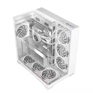 Custodia per PC da gioco personalizzata in fabbrica Tower ATX bianco Gamer Cabinet custodie per PC USB3.0 in rete metallica ATX custodia per Computer Desktop - Product Image 1