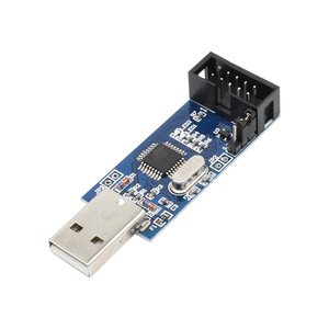 USBASP USBISP AVR Programcı 10Pin kablo USB ISS USB ASP ATMEGA8 ATMEGA128 ATtiny CAN PWM Desteği Win7 64 K 64 64Bit 3.3 V/5 V