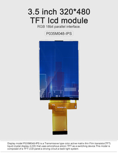 Polcd 3.5&quot; TFT <strong>LCD</strong> LCM <strong>Color</strong> <strong>Display</strong> IPS tech Screen 18 Bit Parallel RGB Interface Small Size <strong>LCD</strong> <strong>Module</strong> - Product Image 3