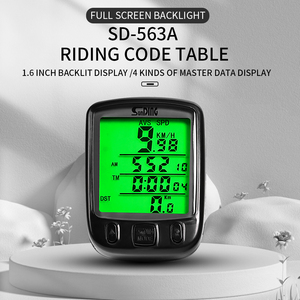 Multi-<strong>function</strong> Big Screen Digital Wired <strong>Cycling</strong> Waterproof Bike Speedometer Bicycle <strong>Computer</strong> - Product Image 4
