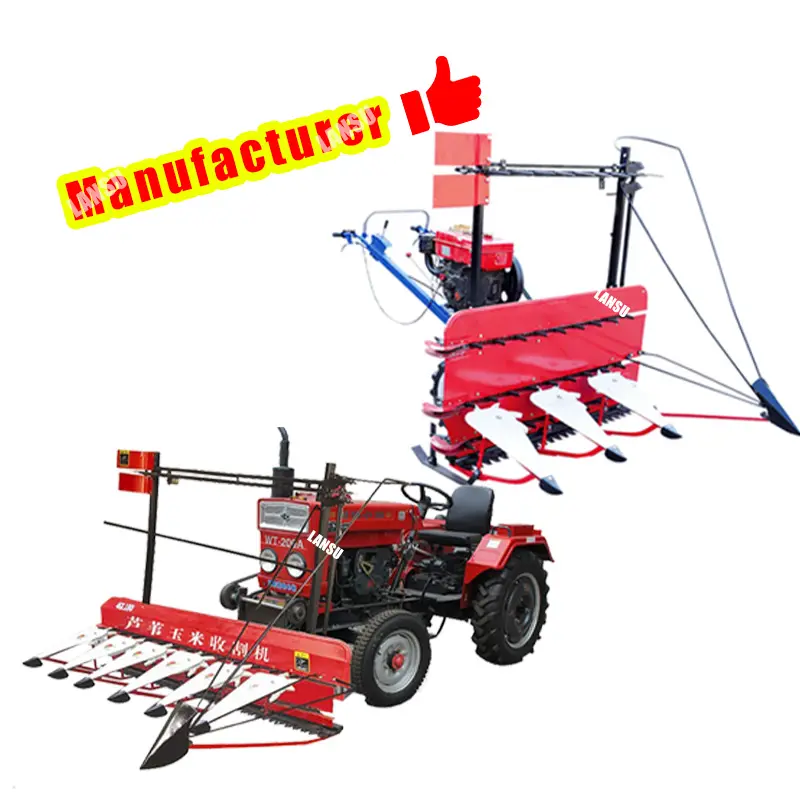 Cosechadora manual y Tractor para caminar, excelente cosechadora de caña de azúcar de China, en venta en españa