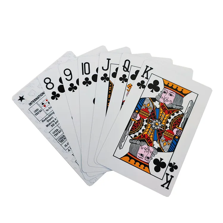 نمط جديد للماء الكبار لعب أوراق للعب بطاقات بوكر ألعاب الطاولة 58*88 مللي متر بطاقات