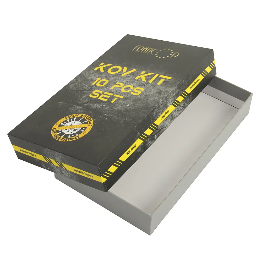 Arte diseñado gratis Caja de Grado Superior/bolso/cartón/caja de embalaje personalizado lib y cubierta de base Impresión de cajas de papel rígido