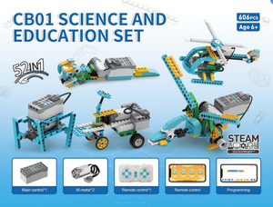 Maschinist Coding Learning Ideales Geschenk Kompatibel mit WEDO DIY Programming Educational STEM Building Blocks Robot