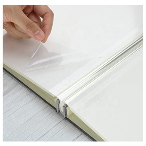 批发复古记忆书亚麻自粘相册风格天使胶印卡式礼品卡 - Product Image 4