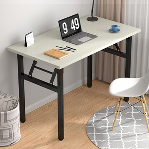 Venta al por mayor estudio entrenamiento mesa plegable muebles de oficina modernos Escritorio de oficina banquete mesa plegable Rectangular - Product Image 6