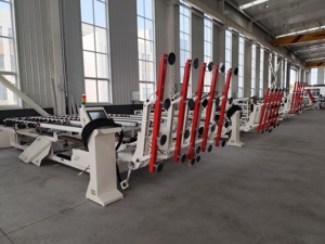 Macchina per la produzione di vetro temprato ad alta velocità per lo scarico di un nuovo sistema di produzione di componenti della pompa del motore - Product Image 2