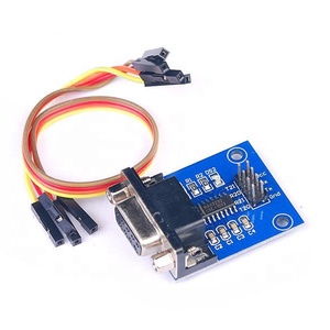 MAX3232 Serial Port RS232แปลง TTL โมดูล DB9 Connector MAX232พร้อม Transceiver ตัวบ่งชี้ - Product Image 1