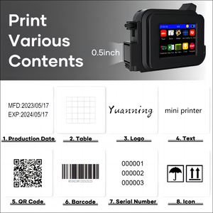Macchina da stampa portatile a getto d'inchiostro data numero di serie codice Batch timbro che fa la macchina per le piccole imprese - Product Image 5