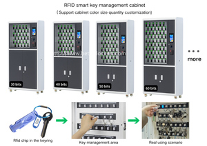 Compreherisive Key Control System Logistics Company Automatic Rfid Smart Key Locker